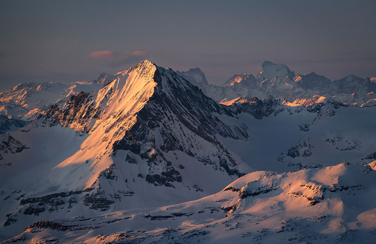Ascension en ski de randonnée de la Dent Parrachée